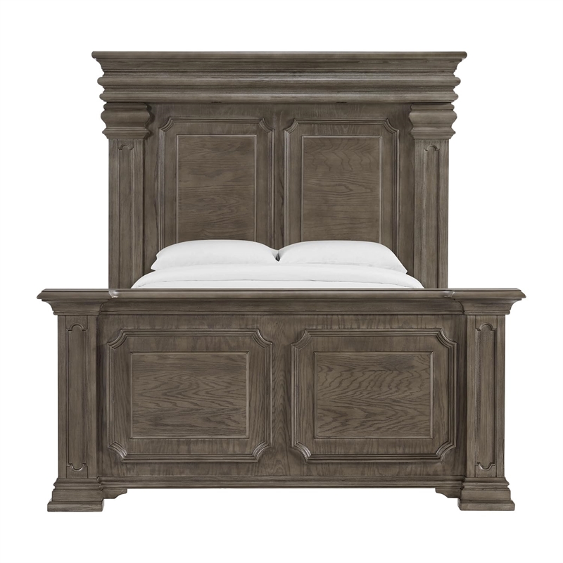 Picket House Furnishings Paterson  Queen Bed in Gray