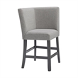 Picket House Furnishings Tasso 3PC Living Room Set in FB367 Charcoal