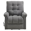 Picket House Furnishings Secco Power Motion Lift Chair - 15337-2 Ribbit Charcoal
