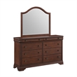 Picket House Furnishings Stark Queen 5PC Bedroom Set in Cherry