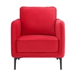 Picket House Furnishings Reale Chair in Lavish 152 Red Velvet