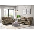 Picket House Furnishings Tasso 2PC Living Room Set in T101 Brown-Sofa & Loveseat