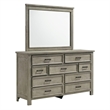Picket House Furnishings Damen King Storage 5PC Bedroom Set in Drift Gray