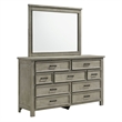 Picket House Furnishings Damen Queen Storage 5PC Bedroom Set in Drift Gray