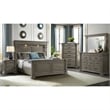 Picket House Furnishings Paterson  King 3PC Bedroom Set in Gray