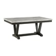 Picket House Furnishings Eve 6PC Dining Set in Charcoal