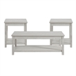 Picket House Furnishings Holmes Three Pack Occasional Set in White