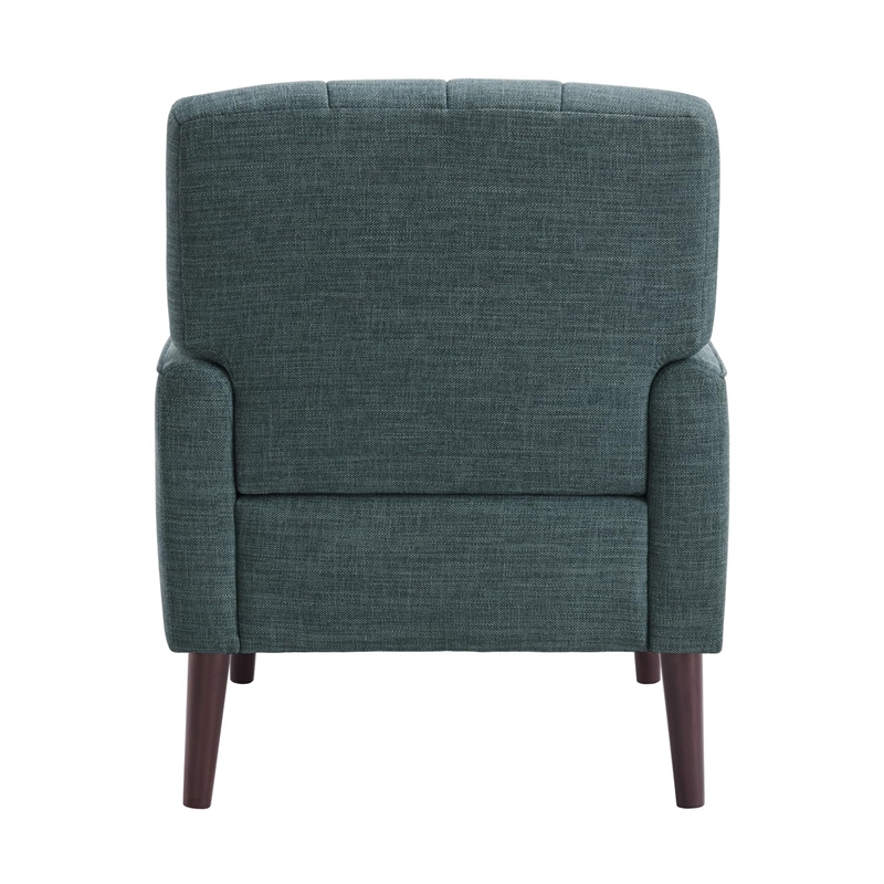 Picket House Furnishings May Chair with Channel Back in Palmer Teal