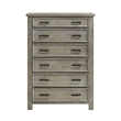 Picket House Furnishings Damen 6-Drawer Chest in Drift Gray