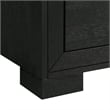 Picket House Furnishings Kenn 2-Drawer Nightstand in Black