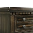 Picket House Furnishings Windom 2-Drawer Nightstand with USB in Charcoal