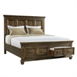 Picket House Furnishings Windom Queen Storage Bed in Charcoal