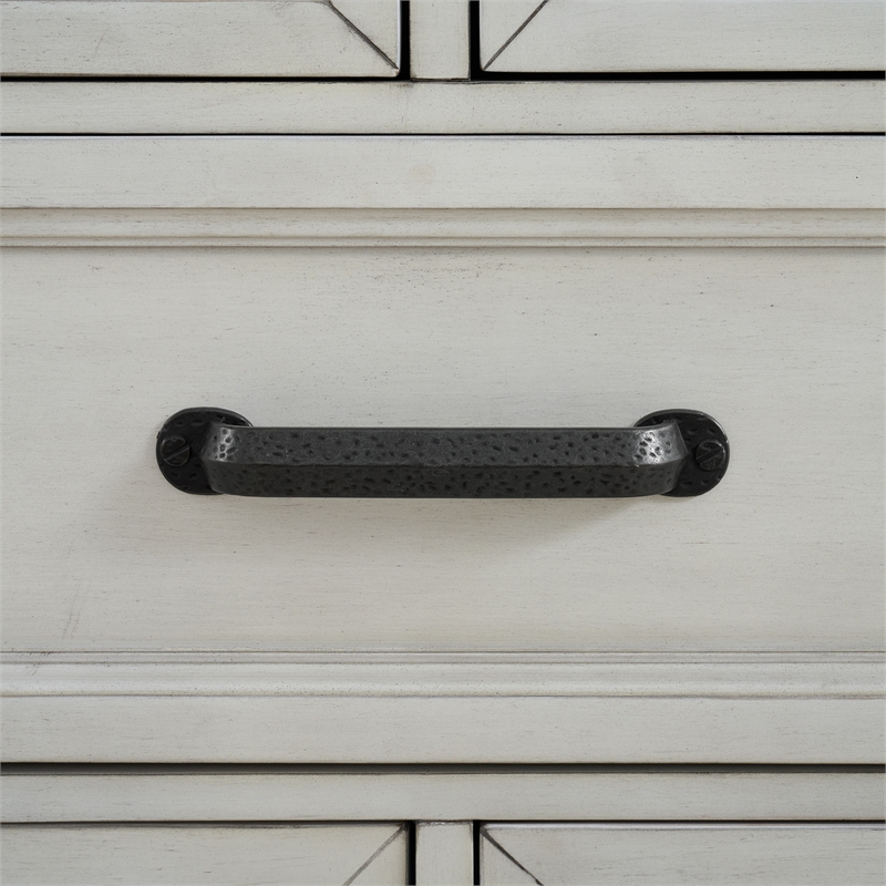 Picket House Furnishings Windom 5-Drawer Chest in Antique White