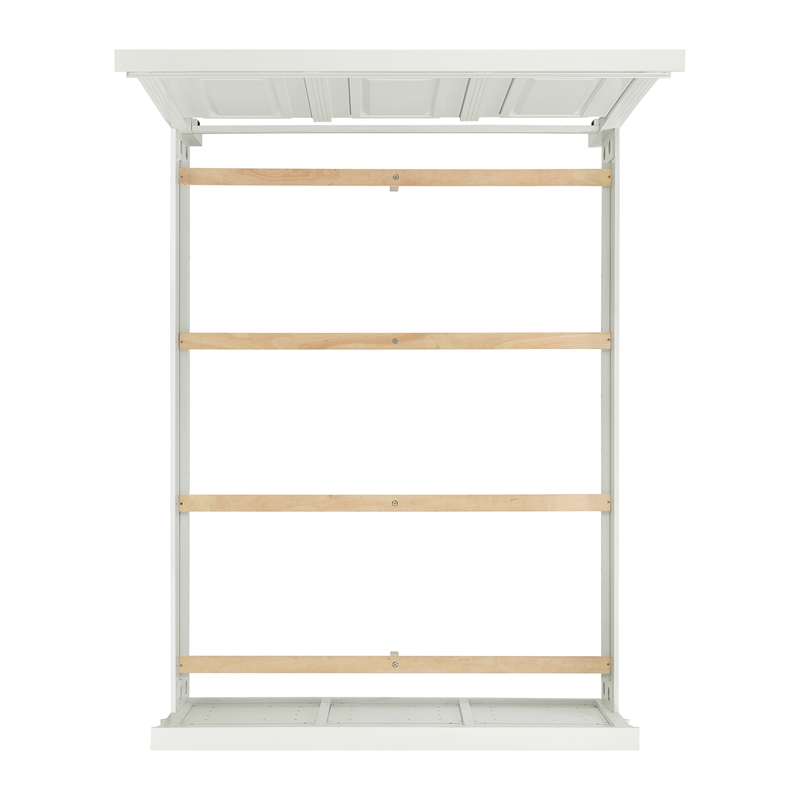 Picket House Furnishings Sumner Queen Panel Bed in Antique White