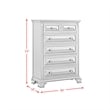 Picket House Furnishings Sumner 6-Drawer Chest in Black