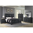 Picket House Furnishings Sumner 2-Drawer Nightstand with USB in Black