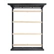 Picket House Furnishings Sumner Queen Panel Bed in Black