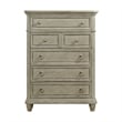 Picket House Furnishings Emiko 5-Drawer Chest in Light Gray