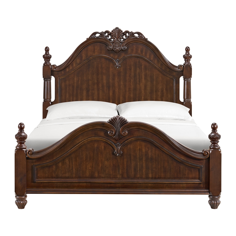 Picket House Furnishings Coppola Queen Bed in Cherry