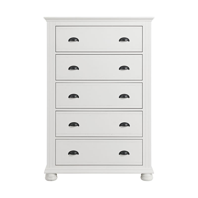 Picket House Furnishings Conaughey  5-Drawer Chest in White