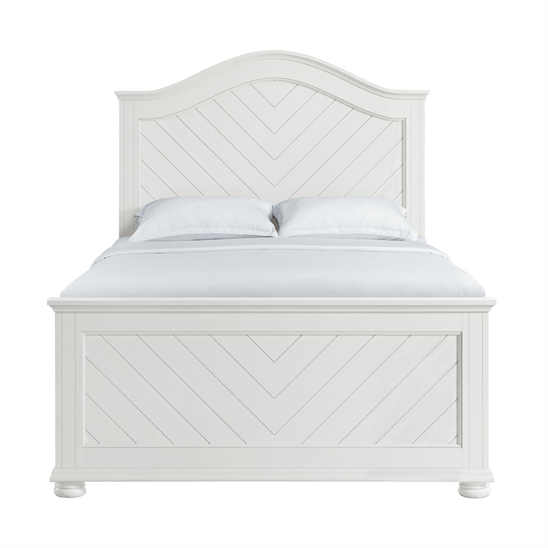 Picket House Furnishings Conaughey  Full Panel Bed in White