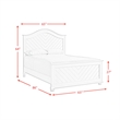 Picket House Furnishings Conaughey  Queen Panel Bed in White