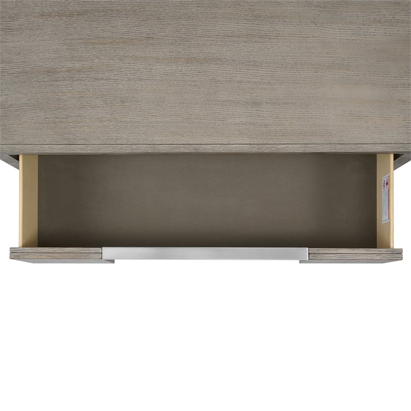 Picket House Furnishings Argo 5-Drawer Chest in Gray