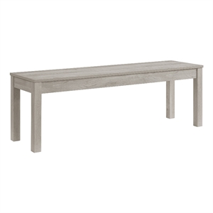 Picket House Furnishings Holmes Dining Bench in White