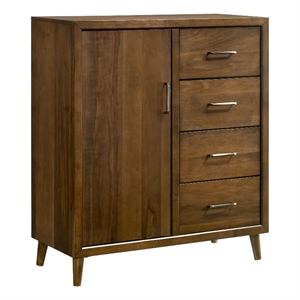 Picket House Furnishings Zuma 4-Drawer Chest in Walnut