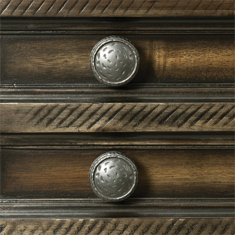 Picket House Furnishings Windom 7-Drawer Dresser in Charcoal