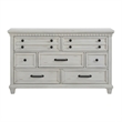 Picket House Furnishings Windom 7-Drawer Dresser in Antique White
