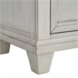 Picket House Furnishings Windom Dresser and Mirror Set in Antique White