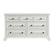 Picket House Furnishings Sumner 7-Drawer Dresser in Antique White