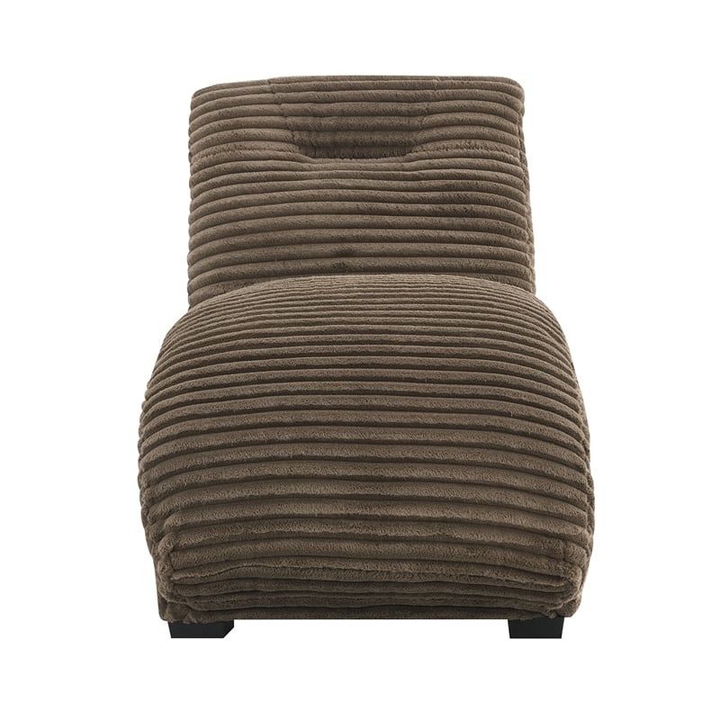 Picket House Furnishings Victoria Chaise in Masis Cocoa