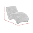 Picket House Furnishings Victoria Chaise in Masis Cocoa