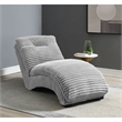Picket House Furnishings Victoria Chaise in Masis Silver