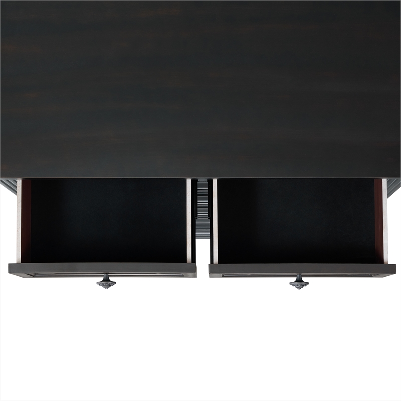 Picket House Furnishings Sumner Dresser and Mirror Set in Black