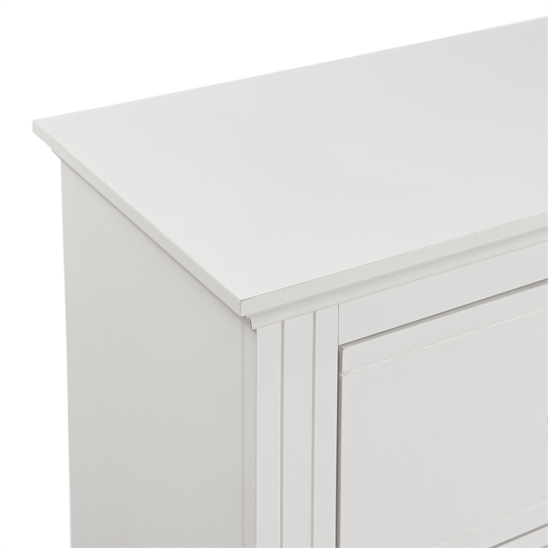 Picket House Furnishings Conaughey  Dresser and Mirror Set in White
