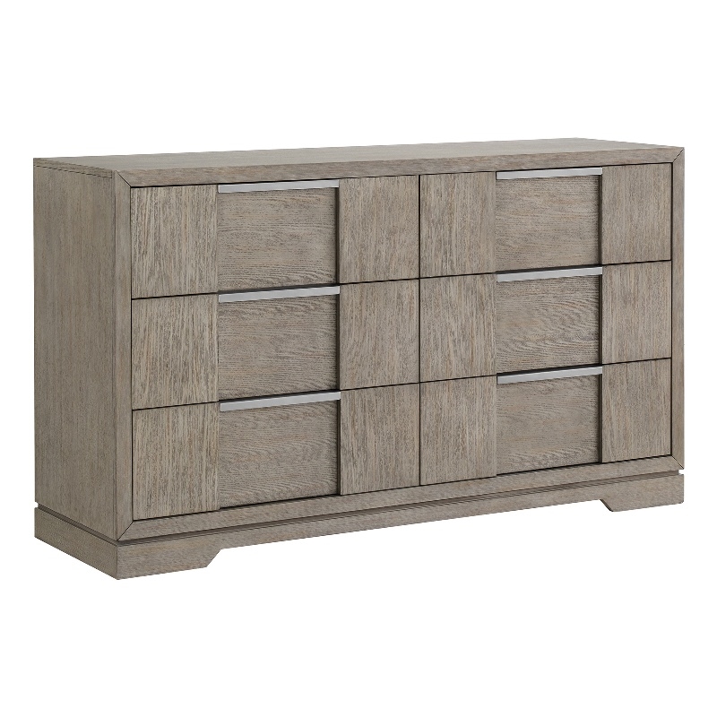 Picket House Furnishings Argo 6-Drawer Dresser in Gray