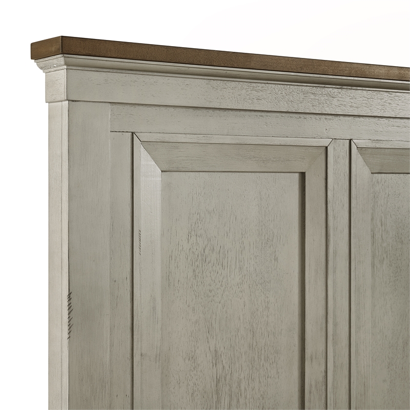 Picket House Furnishings Bloomfield Queen Panel Bed - Medium Brown