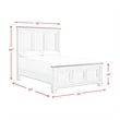 Picket House Furnishings Bloomfield Queen Panel Bed - Medium Brown