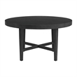 Picket House Furnishings Armes Round Dining Table in Black