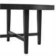 Picket House Furnishings Armes Round Dining Table in Black