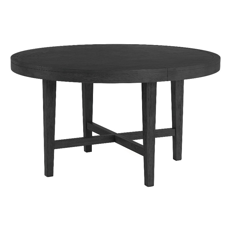 Picket House Furnishings Armes Round Dining Table in Black