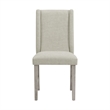 Picket House Furnishings Holmes Dining Side Chair with Heirloom Fabric in White