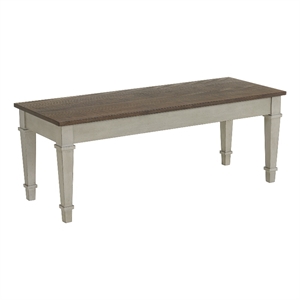 Picket House Furnishings Bloomfield Storage Dining Bench - Medium Brown