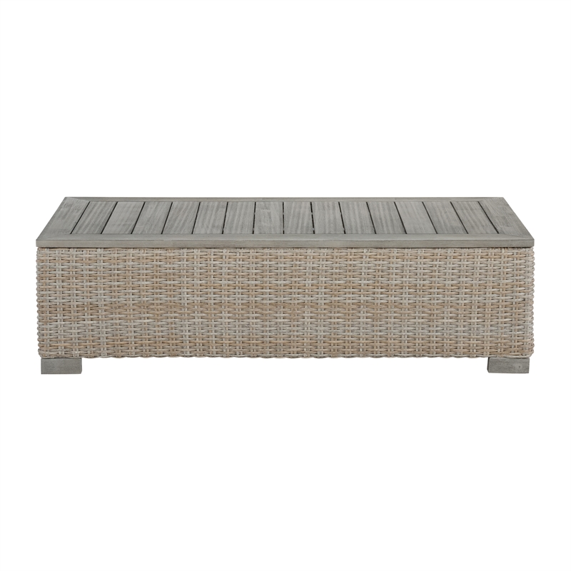 Picket House Furnishings Camal Rectangular Coffee Table - Tan