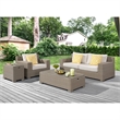 Picket House Furnishings Camal Rectangular Coffee Table - Tan