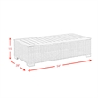 Picket House Furnishings Camal Rectangular Coffee Table - Tan