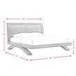 Picket House Furnishings Kenn King Panel 5PC Bedroom Set in Black